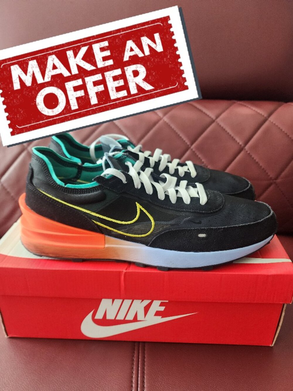 Nike Waffle One 'Peace and Unity' - Men's Size 14
